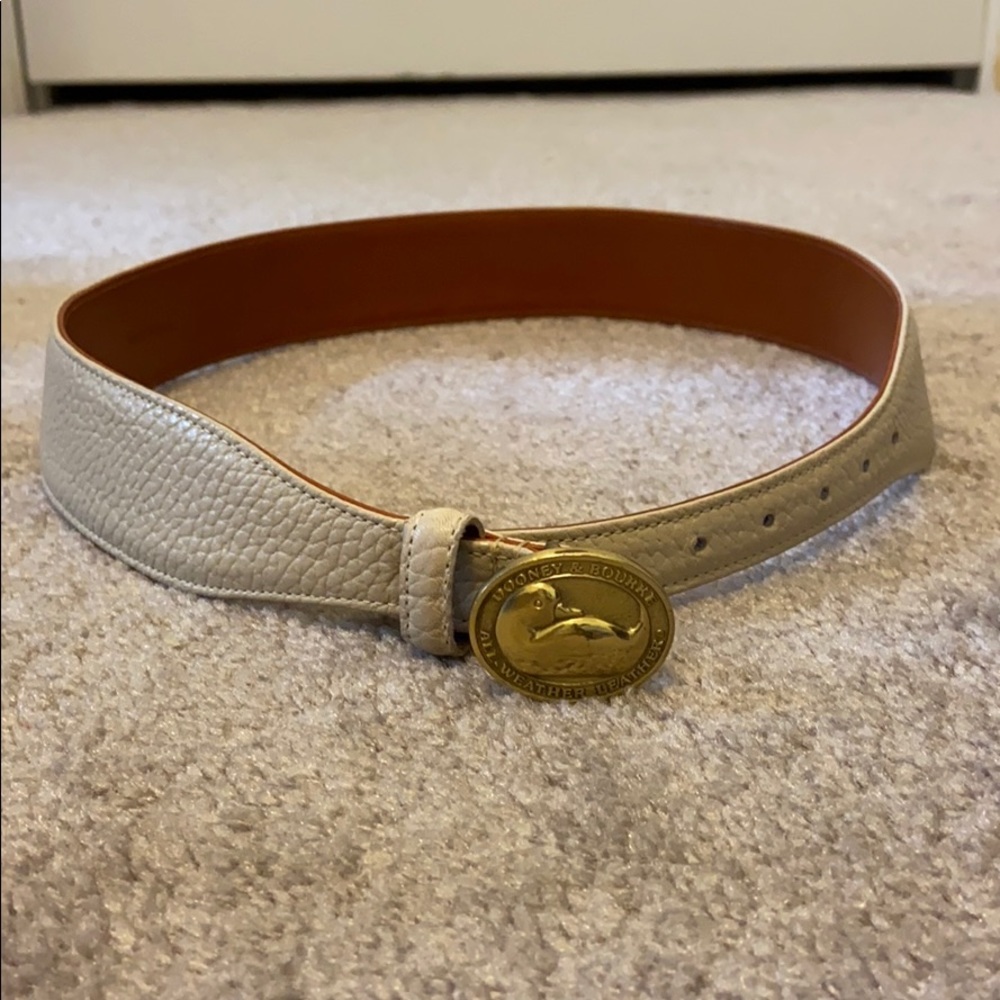D&B Leather Belt